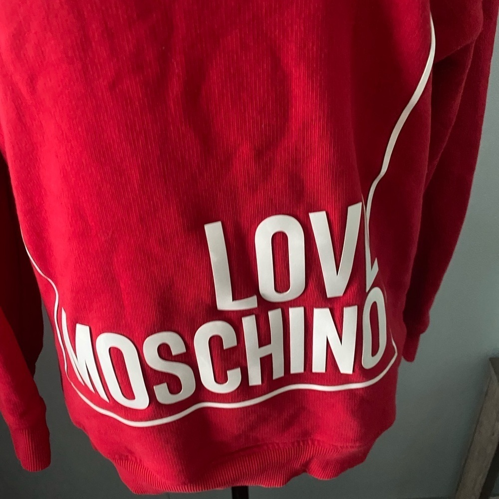Love Moschino Graphic Print crewneck pullover - Picture 11 of 12